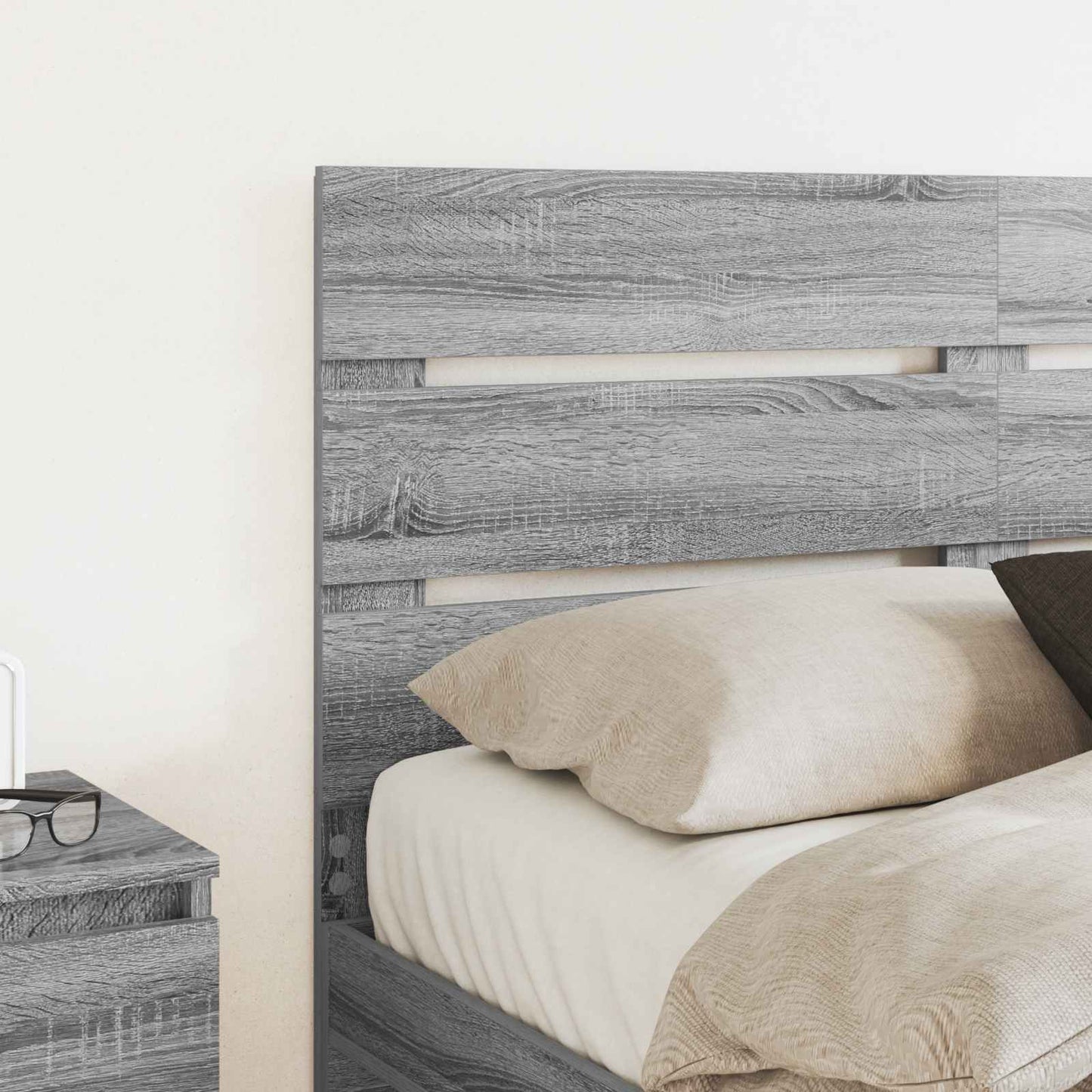 vidaXL Headboard Grey Sonoma Engineered Wood 3