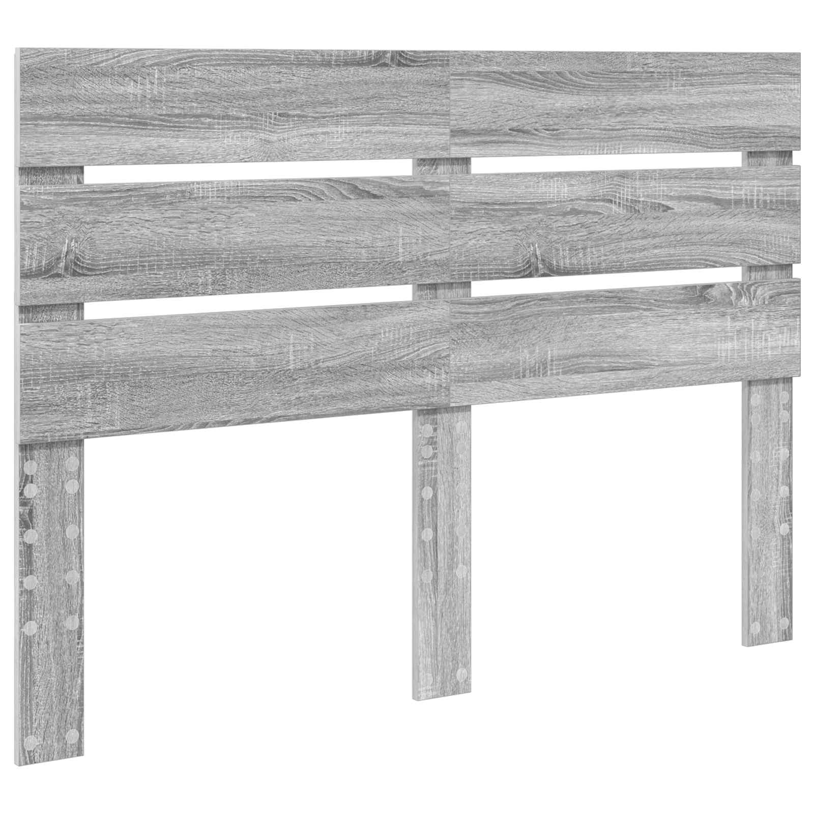 vidaXL Headboard Grey Sonoma Engineered Wood 2