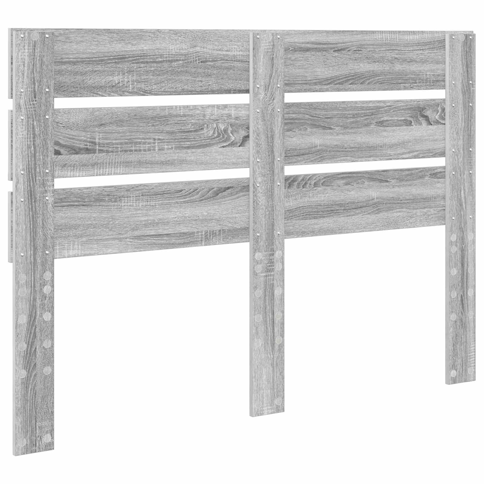 vidaXL Headboard Grey Sonoma Engineered Wood 6