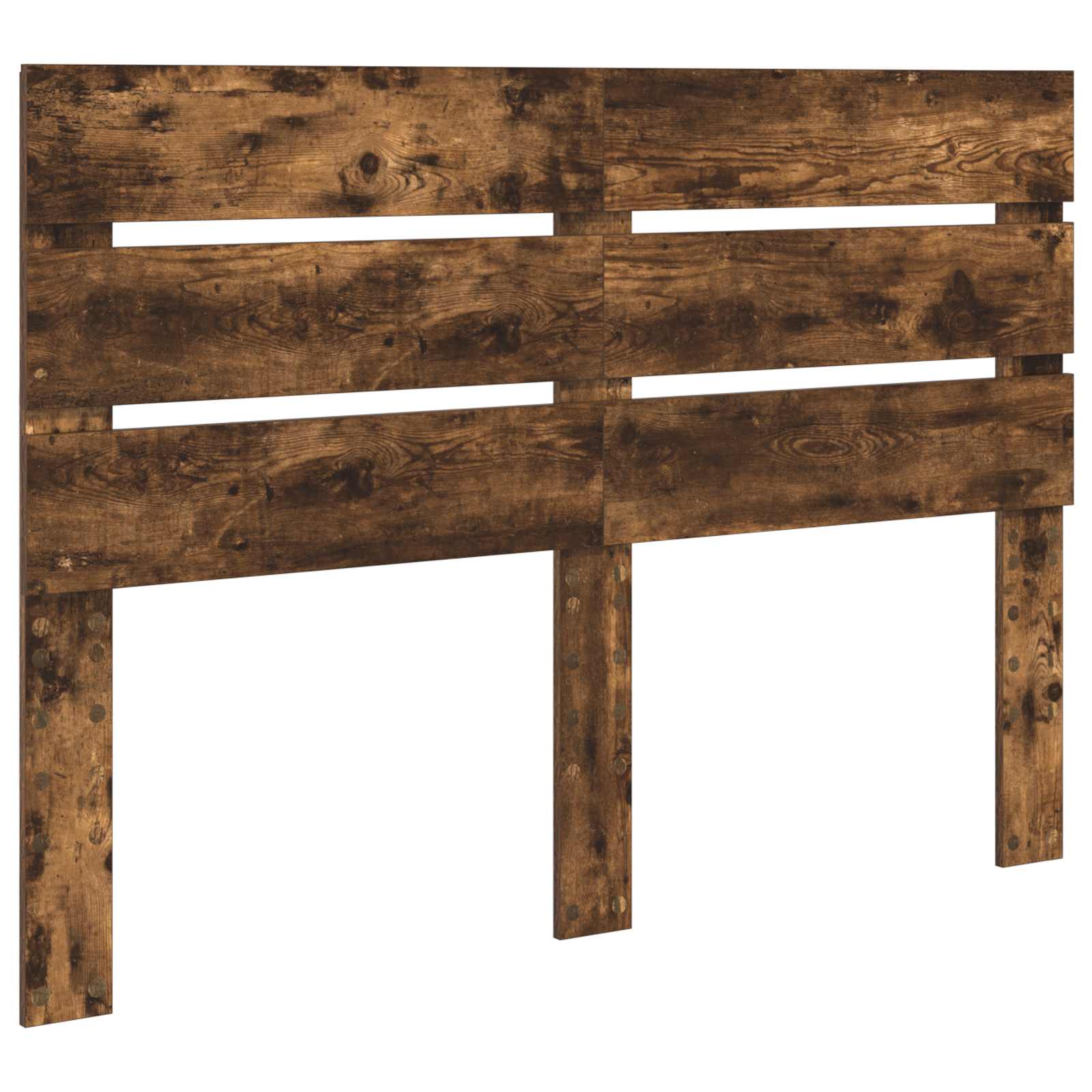 vidaXL Headboard Smoked Oak Engineered Wood 2