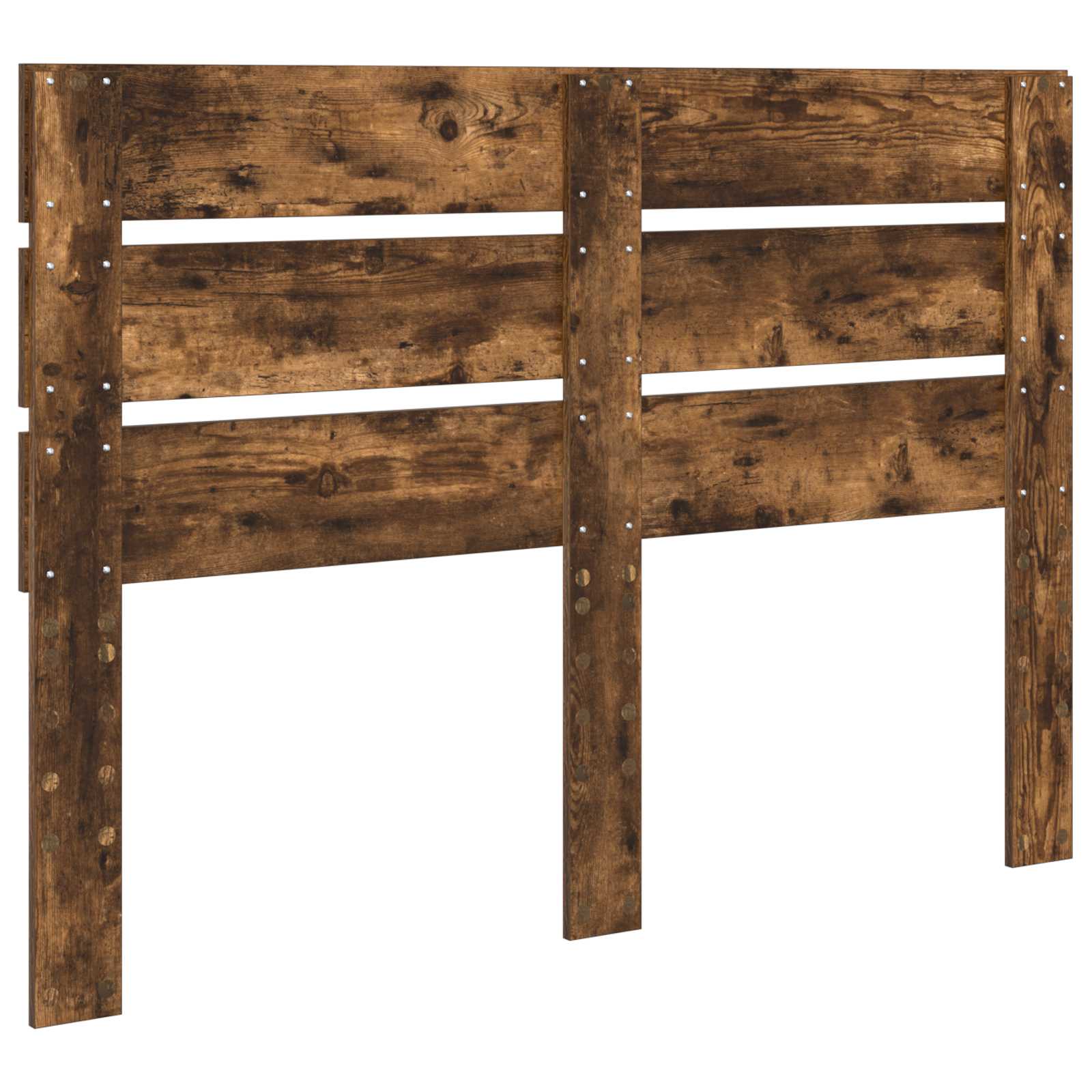 vidaXL Headboard Smoked Oak Engineered Wood 6