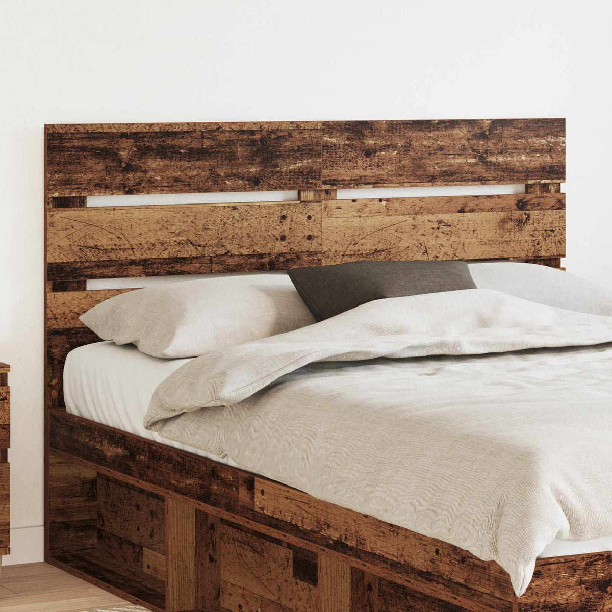 vidaXL Headboard Engineered Wood Old wood