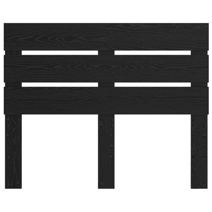 vidaXL Headboard Black Oak Engineered Wood 4