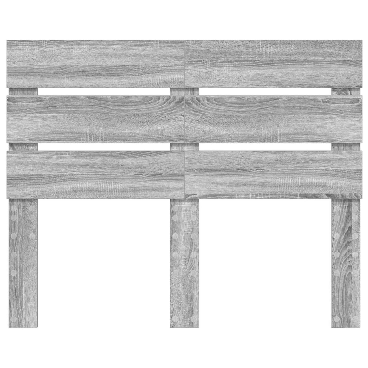 vidaXL Headboard Grey Sonoma Engineered Wood 4