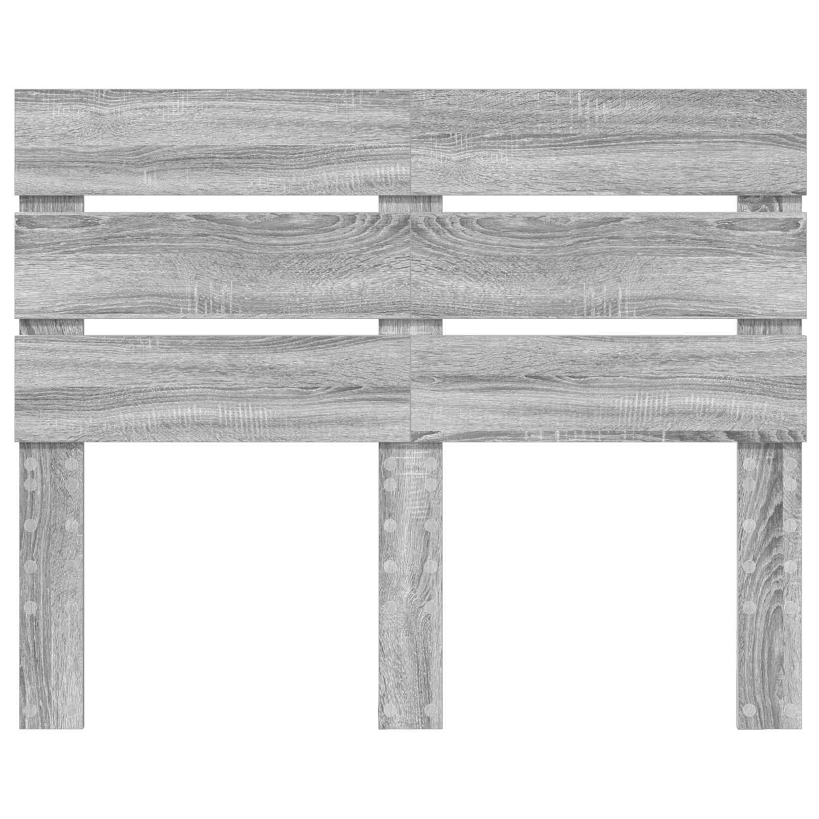 vidaXL Headboard Grey Sonoma Engineered Wood 4