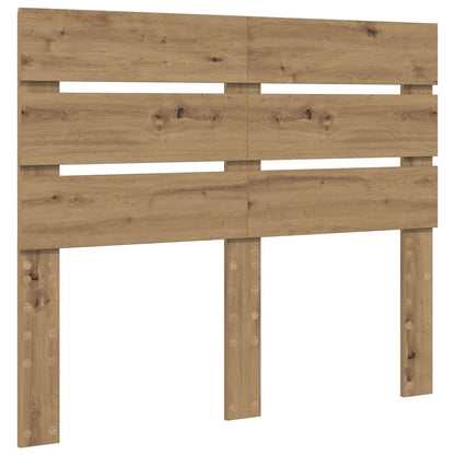 vidaXL Headboard Artisan Oak Engineered Wood 2