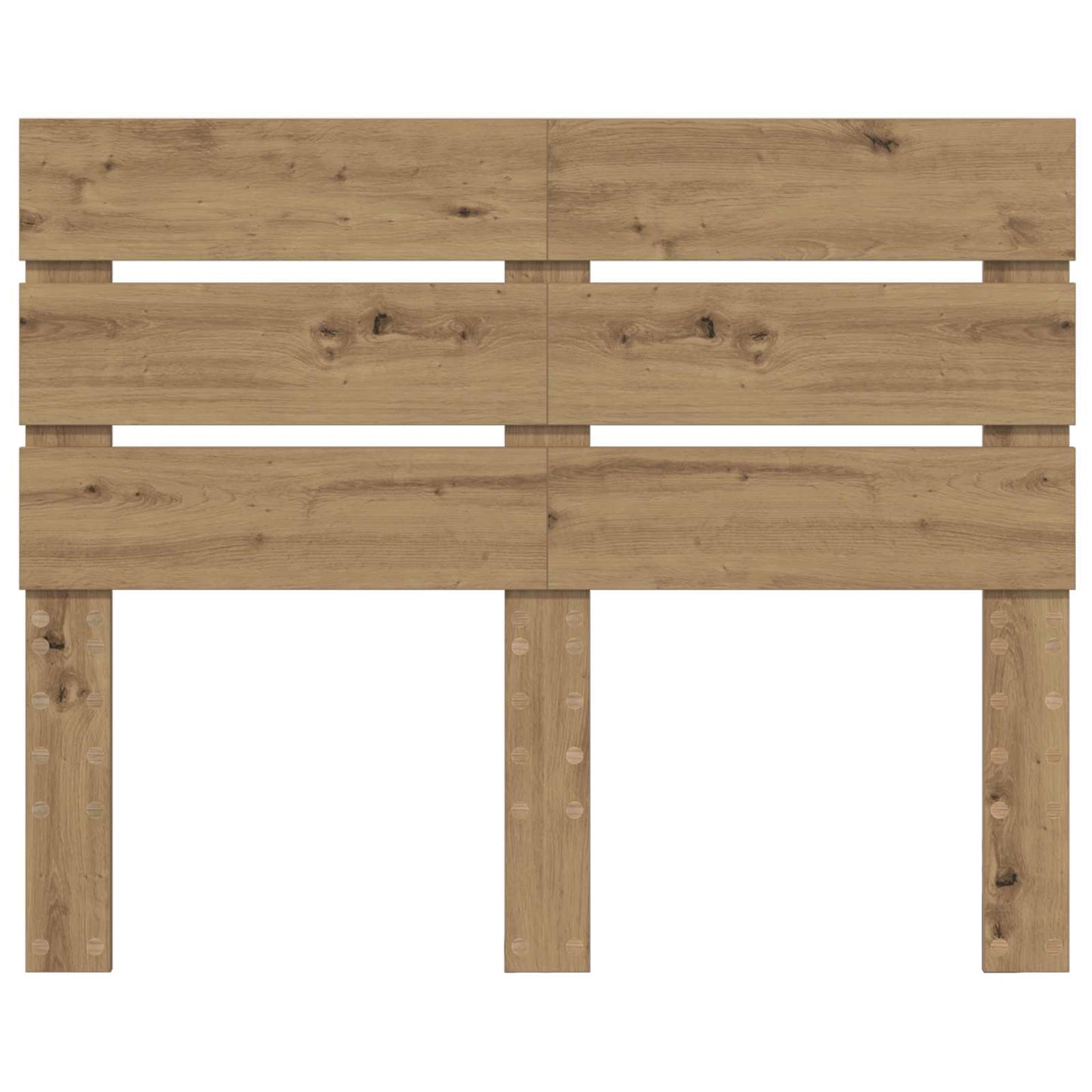 vidaXL Headboard Artisan Oak Engineered Wood 4