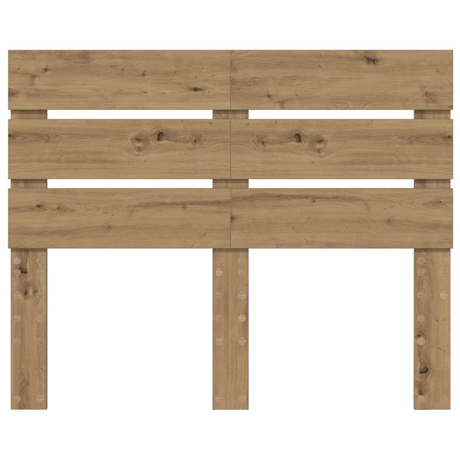 vidaXL Headboard Artisan Oak Engineered Wood 4