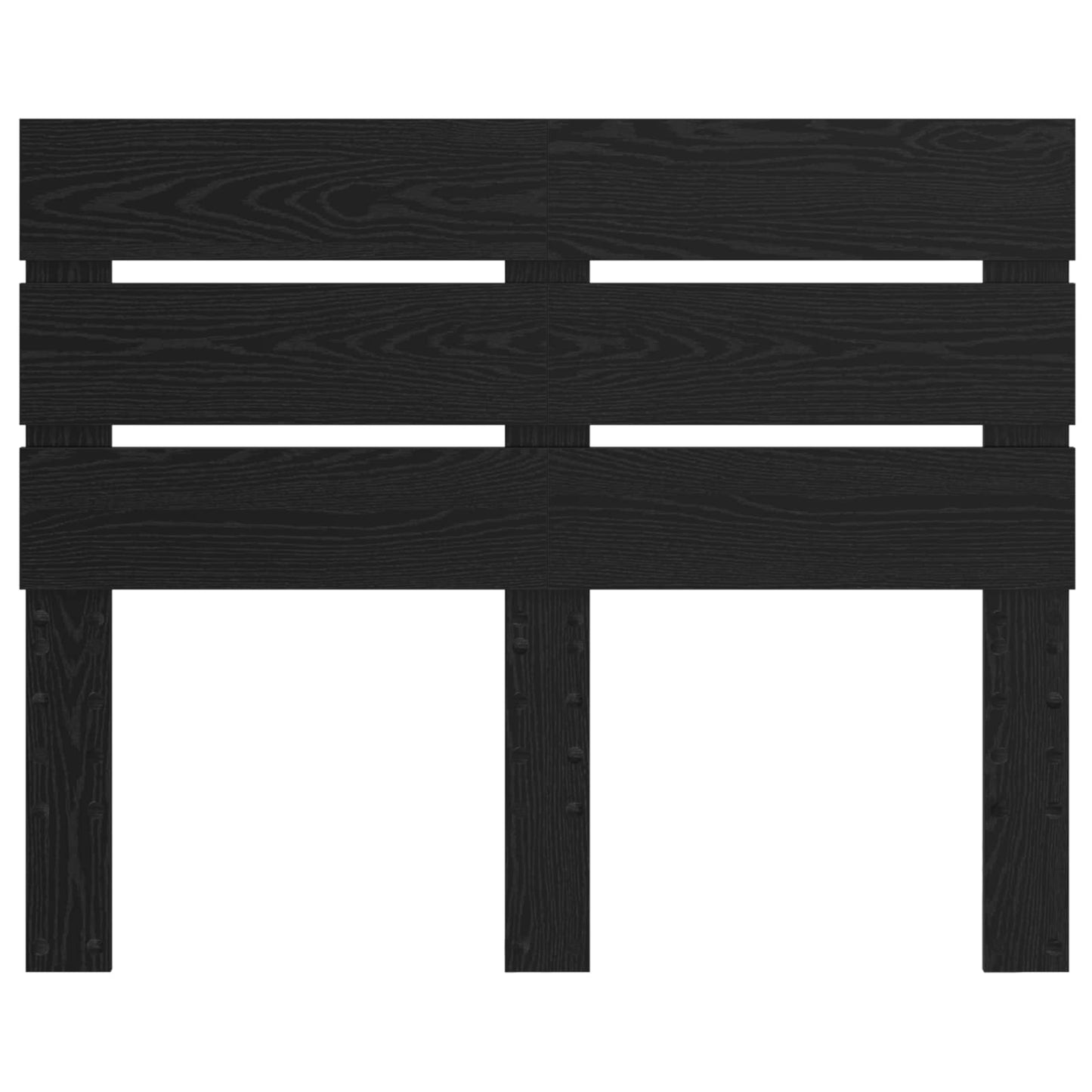 vidaXL Headboard Black Oak Engineered Wood 4