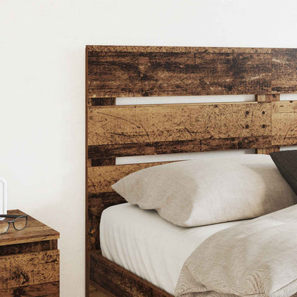 vidaXL Headboard Old Wood Engineered Wood 3