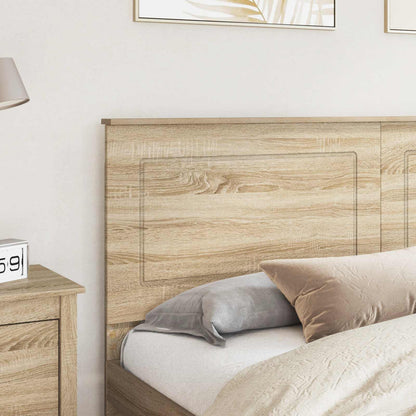vidaXL Headboard Sonoma Oak 100 cm Engineered Wood 3