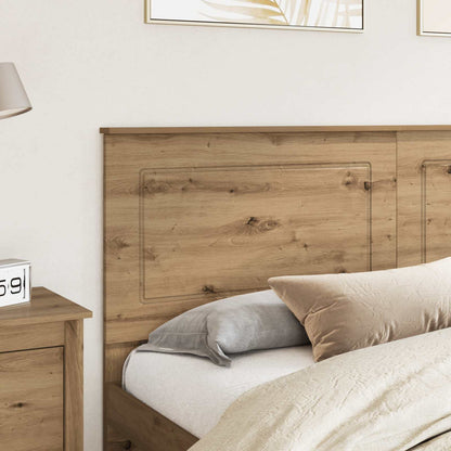 vidaXL Headboard Artisan Oak Engineered Wood 3