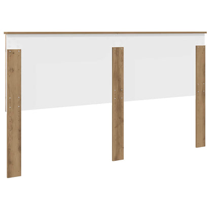 vidaXL Headboard Artisan Oak Engineered Wood 6