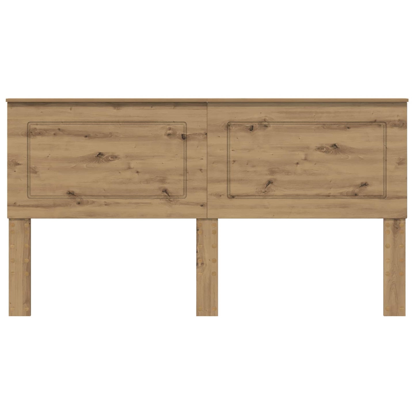 vidaXL Headboard Artisan Oak Engineered Wood 4