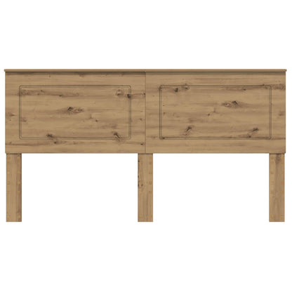 vidaXL Headboard Artisan Oak Engineered Wood 4