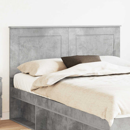vidaXL Headboard Concrete Grey 100 cm Engineered Wood 1