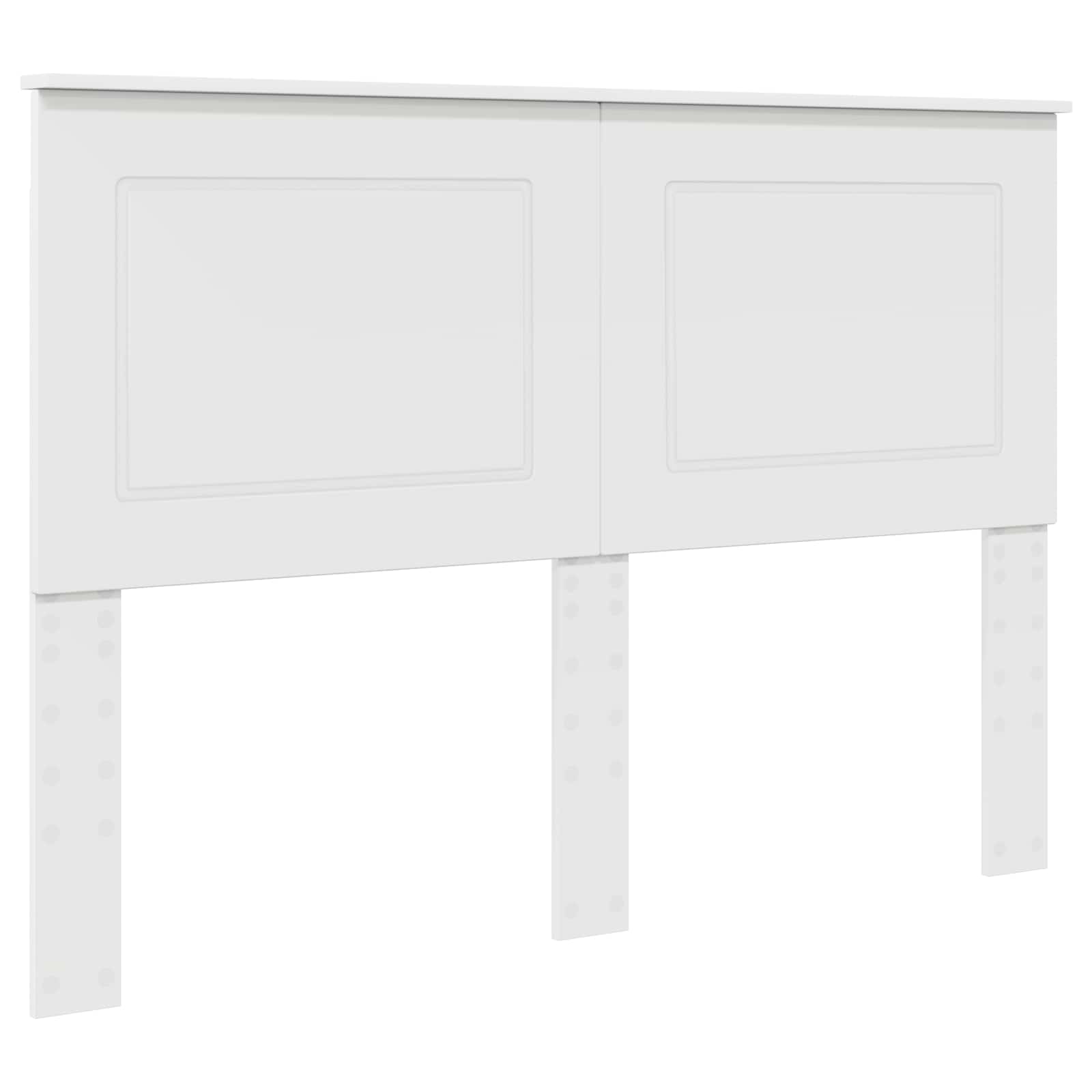 vidaXL Headboard White 100 cm Engineered Wood 2