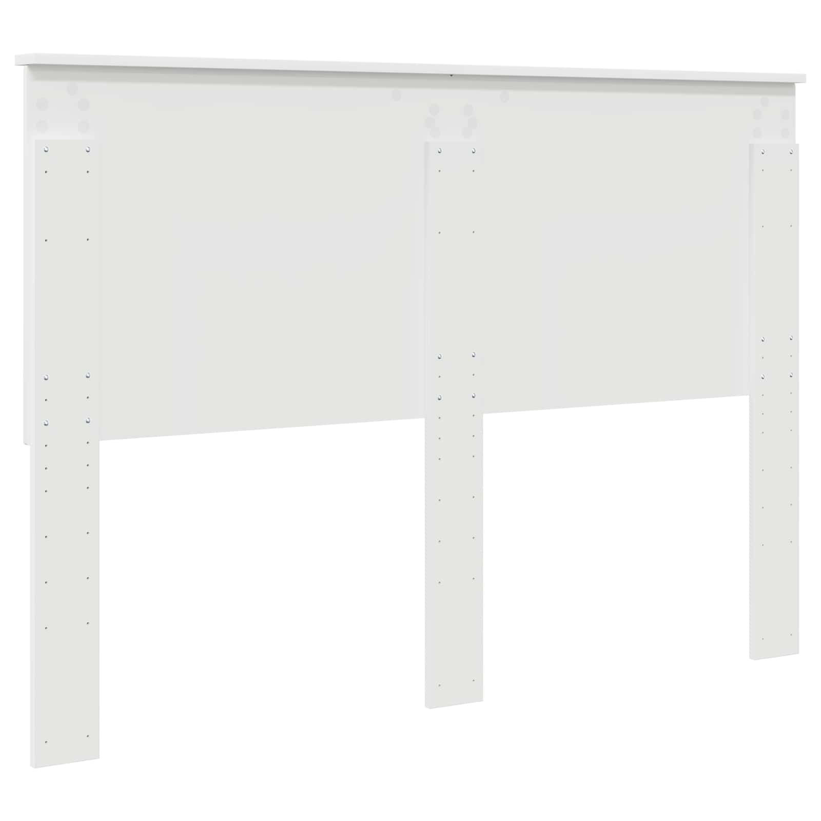 vidaXL Headboard White 100 cm Engineered Wood 6