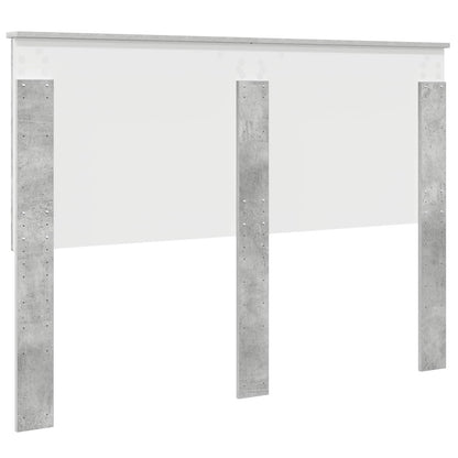 vidaXL Headboard Concrete Grey 100 cm Engineered Wood 6