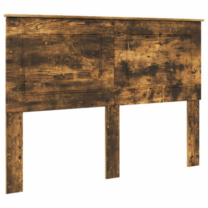 vidaXL Headboard Smoked Oak 100 cm Engineered Wood 2