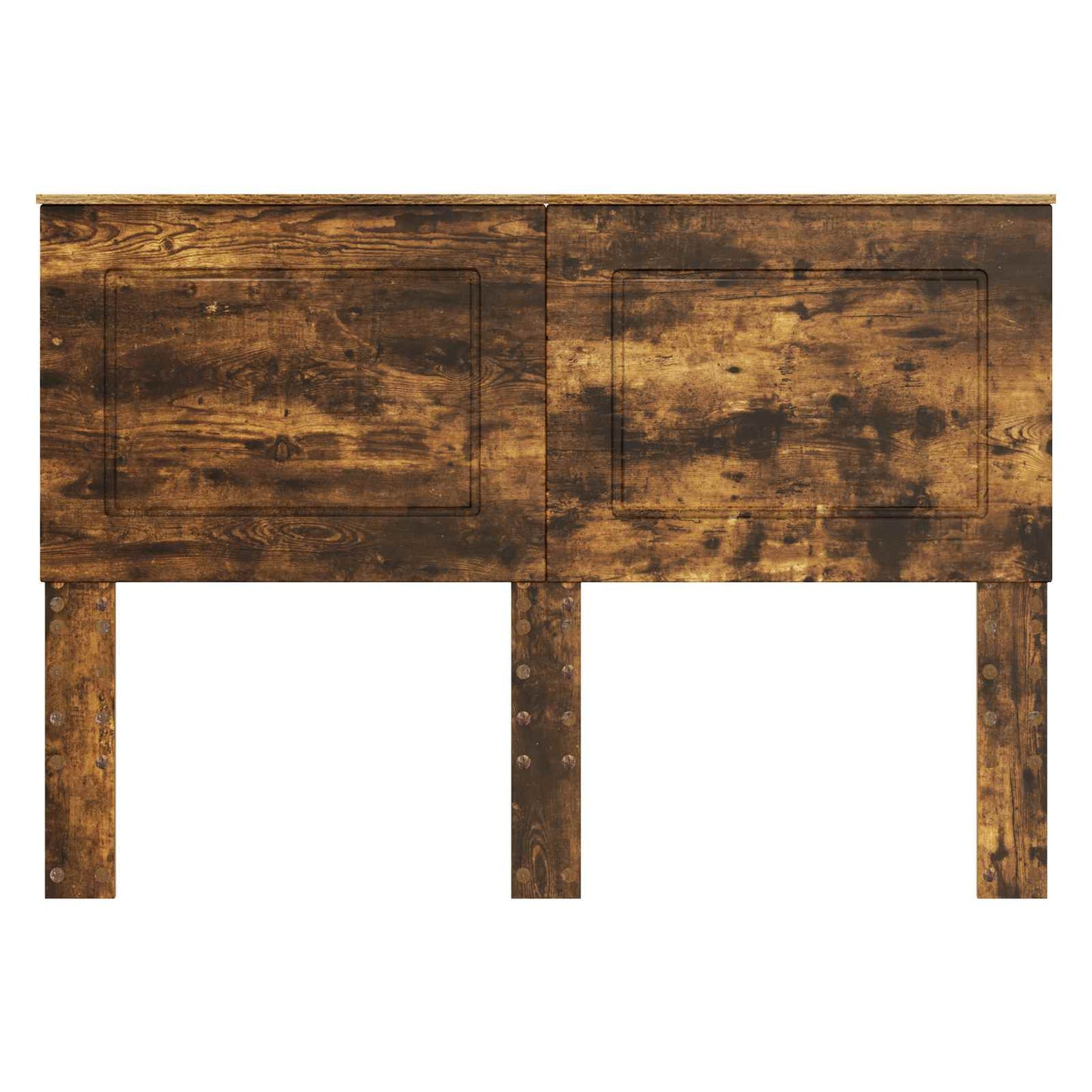 vidaXL Headboard Smoked Oak 100 cm Engineered Wood 4