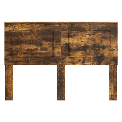 vidaXL Headboard Smoked Oak 100 cm Engineered Wood 4