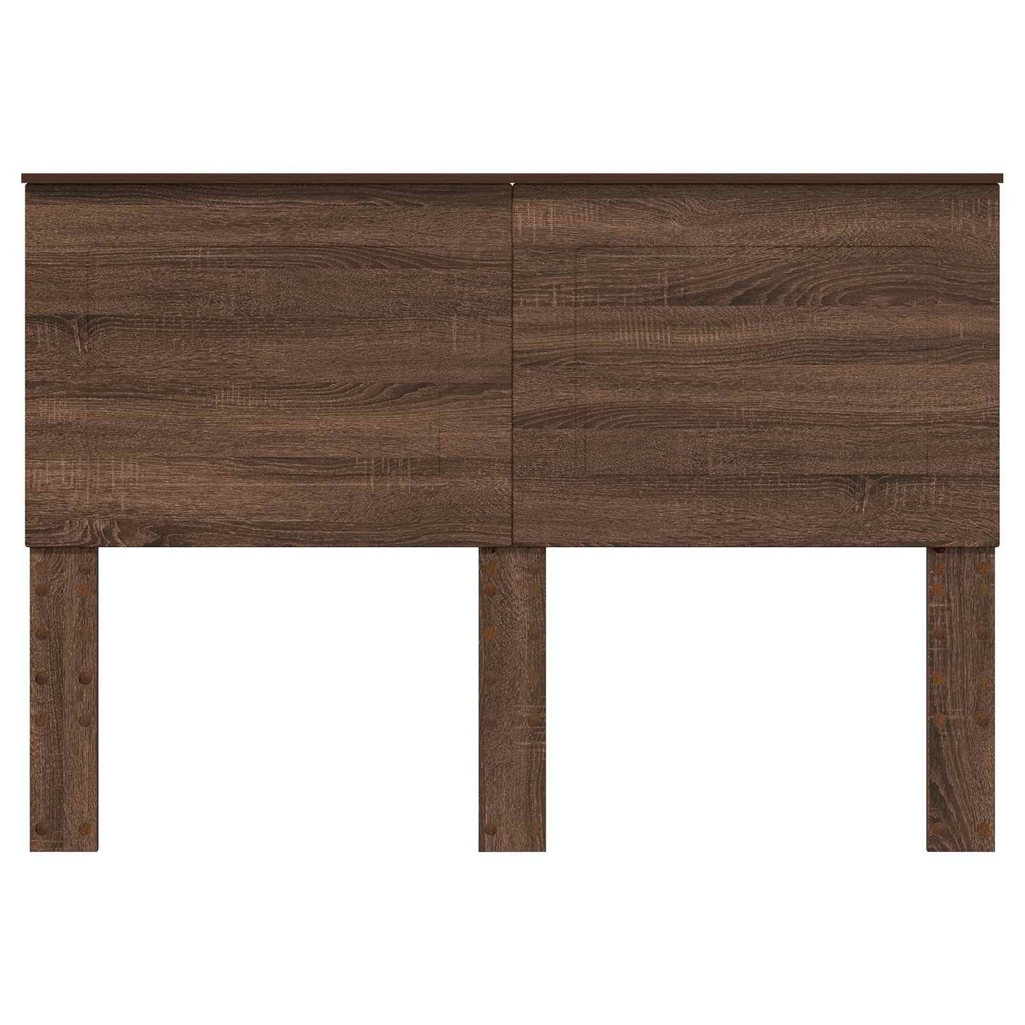 vidaXL Headboard Brown Oak 100 cm Engineered Wood 4