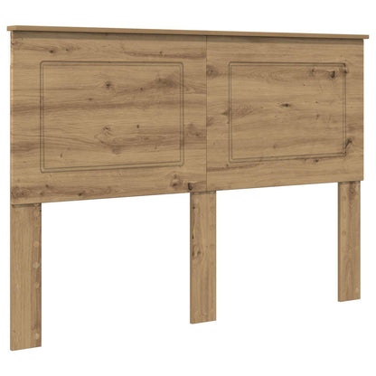 vidaXL Headboard Artisan Oak Engineered Wood 2