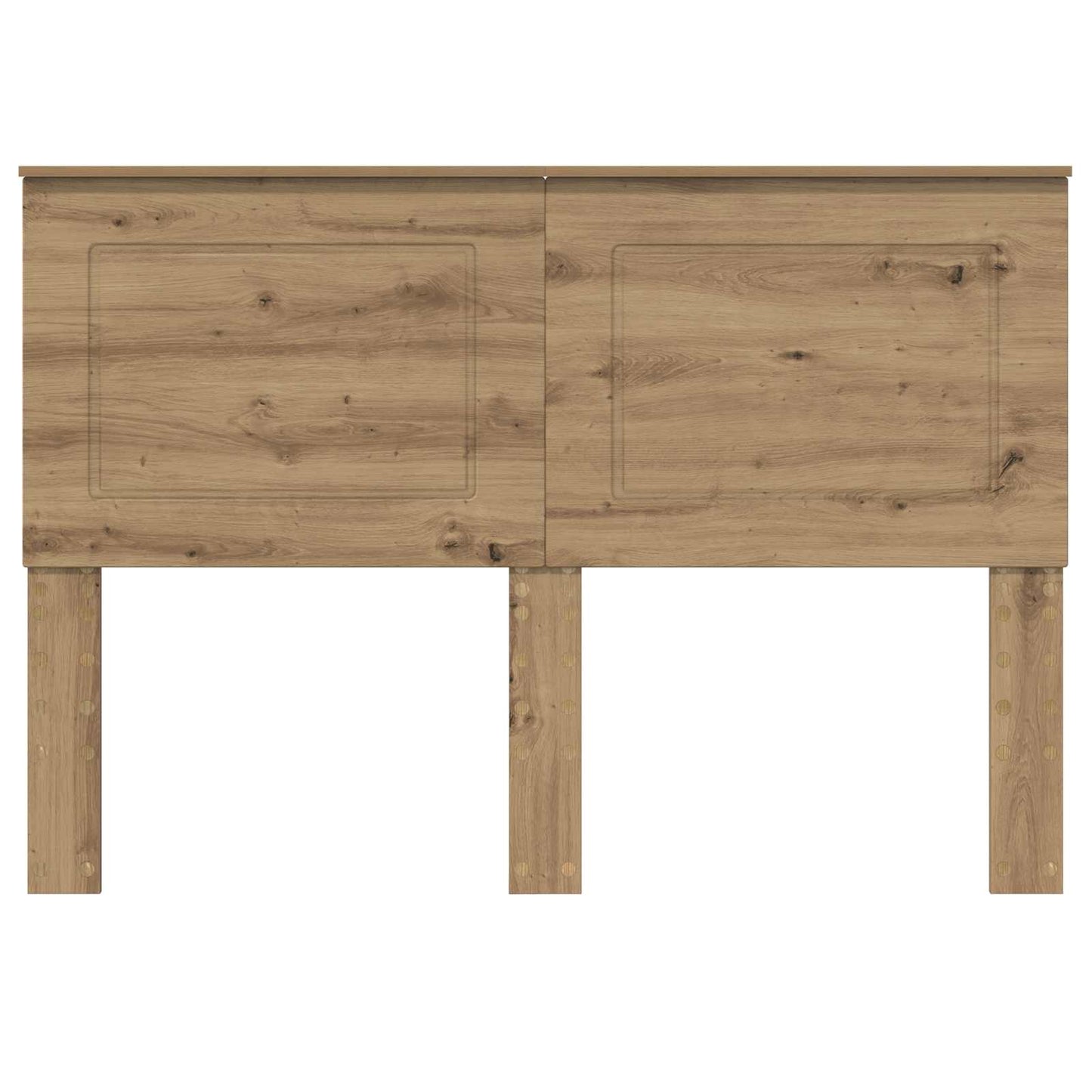 vidaXL Headboard Artisan Oak Engineered Wood 4