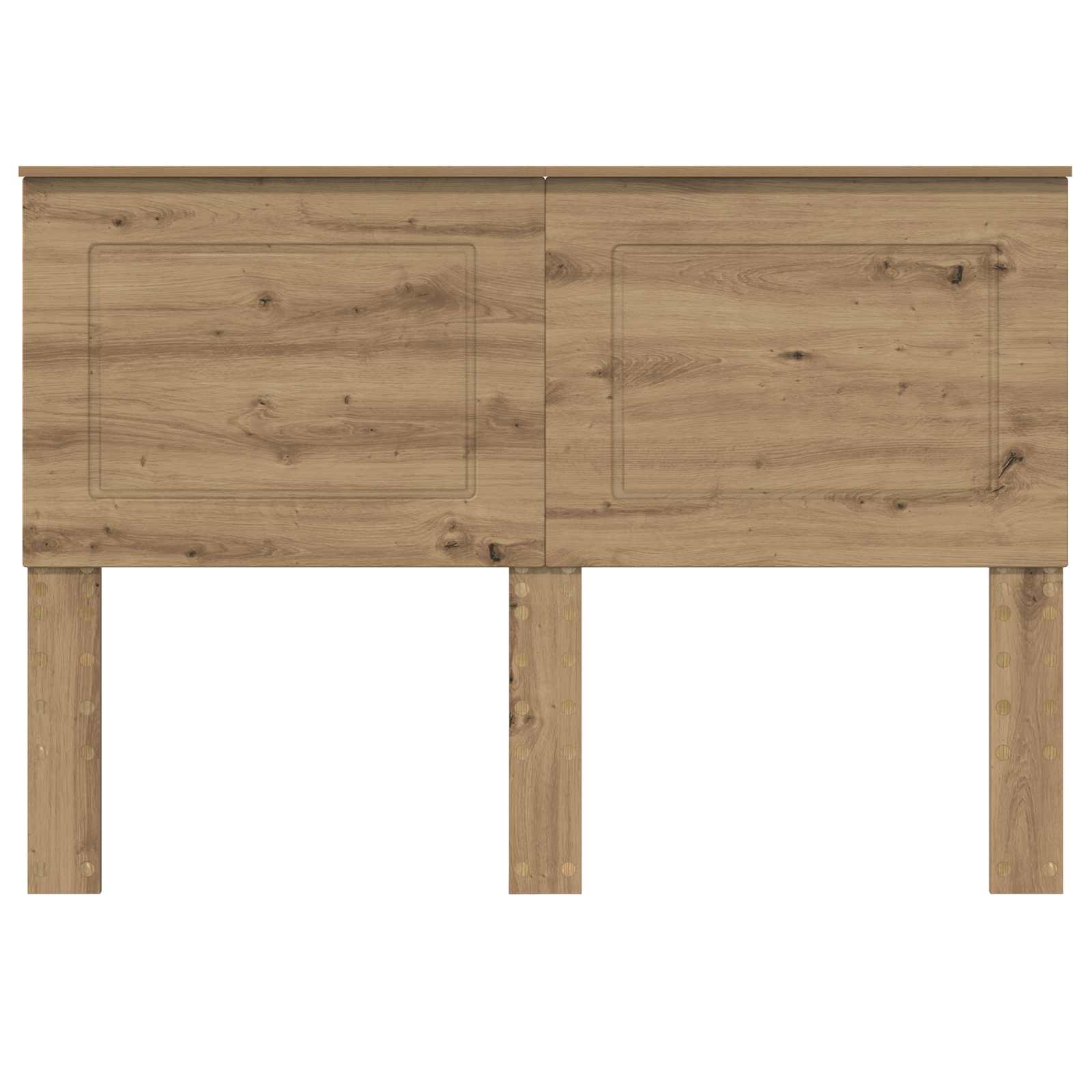 vidaXL Headboard Artisan Oak Engineered Wood 4