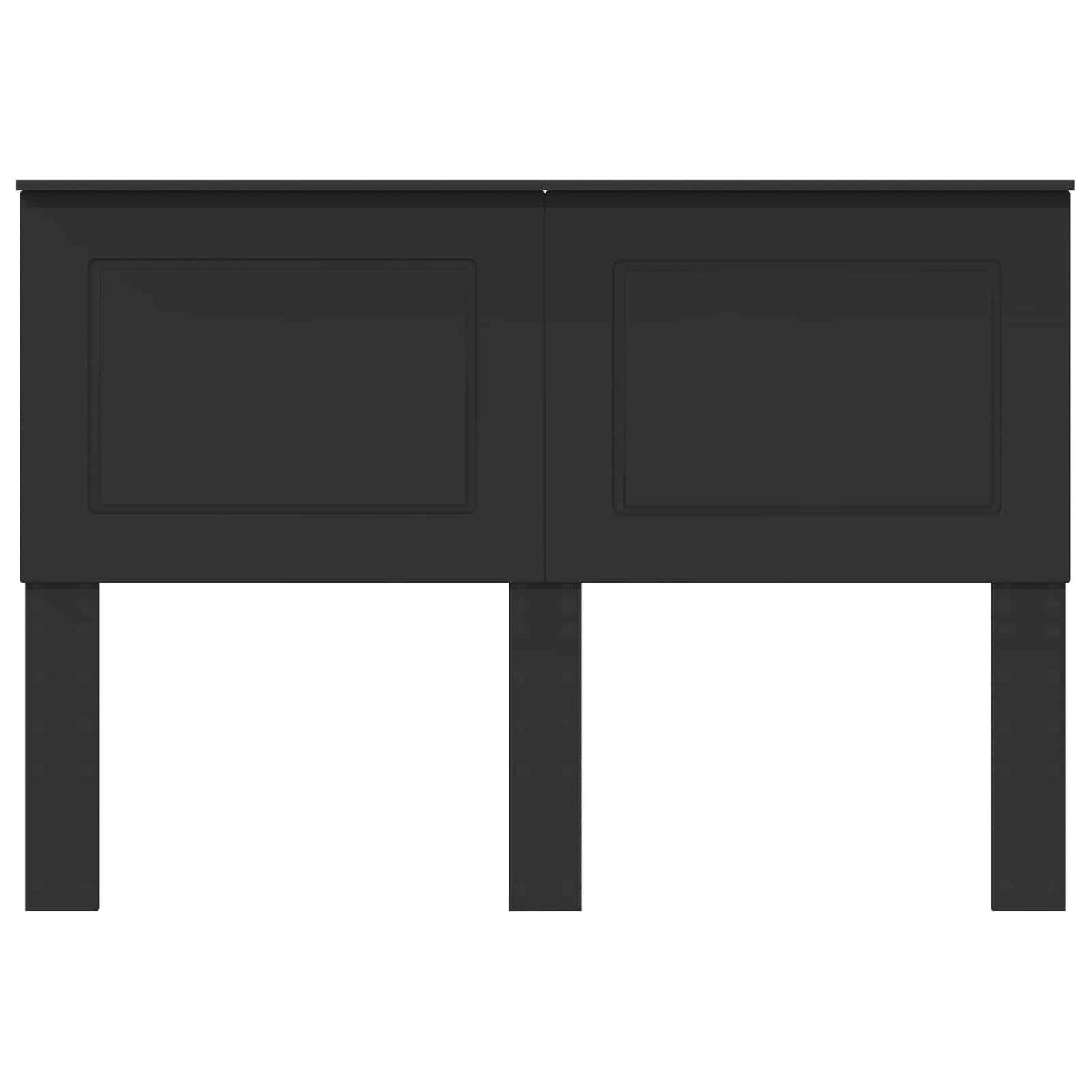 vidaXL Headboard Black Oak 100 cm Engineered Wood 4