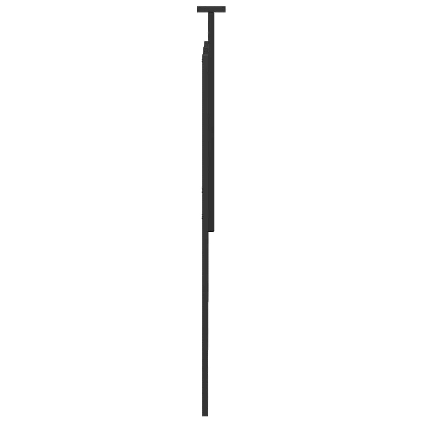 vidaXL Headboard Black Oak 100 cm Engineered Wood 5
