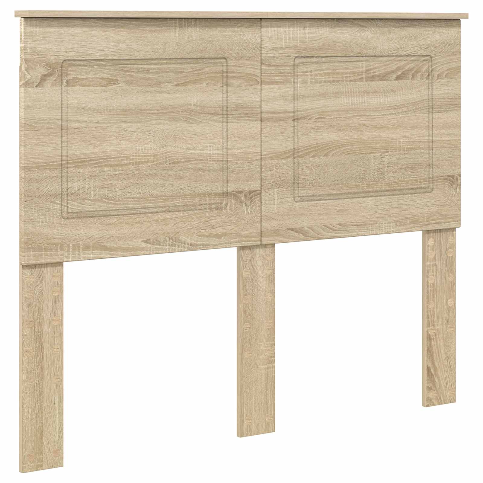 vidaXL Headboard Sonoma Oak Engineered Wood 2