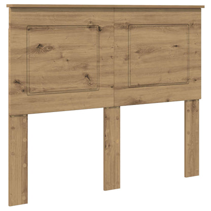 vidaXL Headboard Artisan Oak Engineered Wood 2
