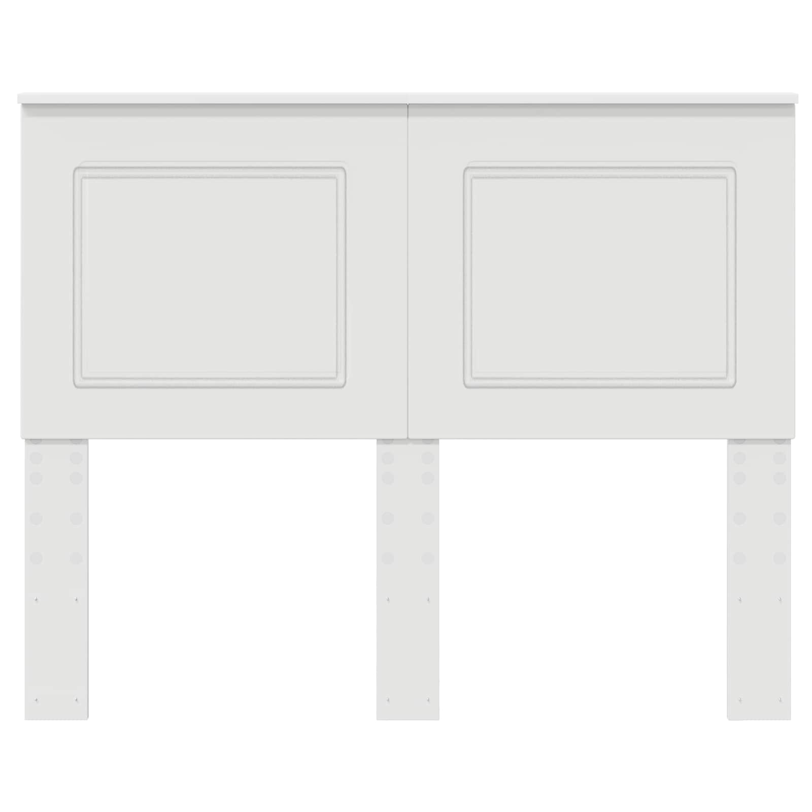 vidaXL Headboard White 100 cm Engineered Wood 4