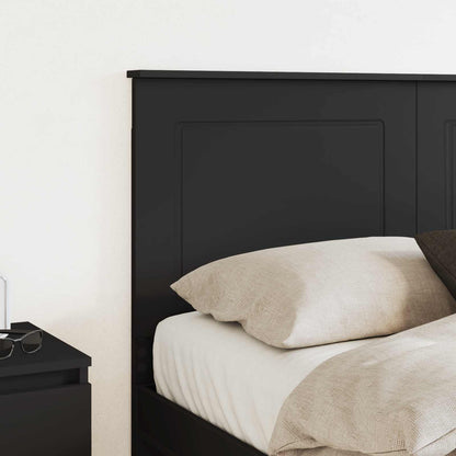 vidaXL Headboard Black Oak 100 cm Engineered Wood 3