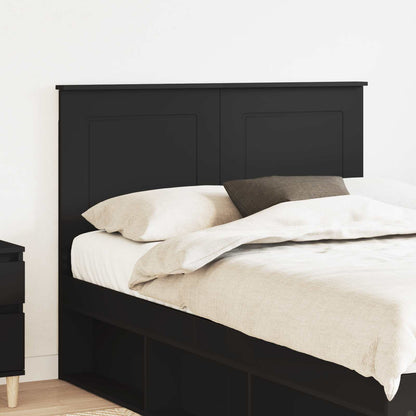vidaXL Headboard Black Oak 100 cm Engineered Wood 1