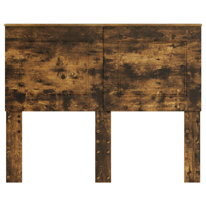 vidaXL Headboard Smoked Oak 100 cm Engineered Wood 4