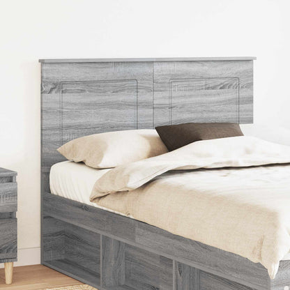 Headboard 100 cm Engineered Wood Grey sonoma 120 cm