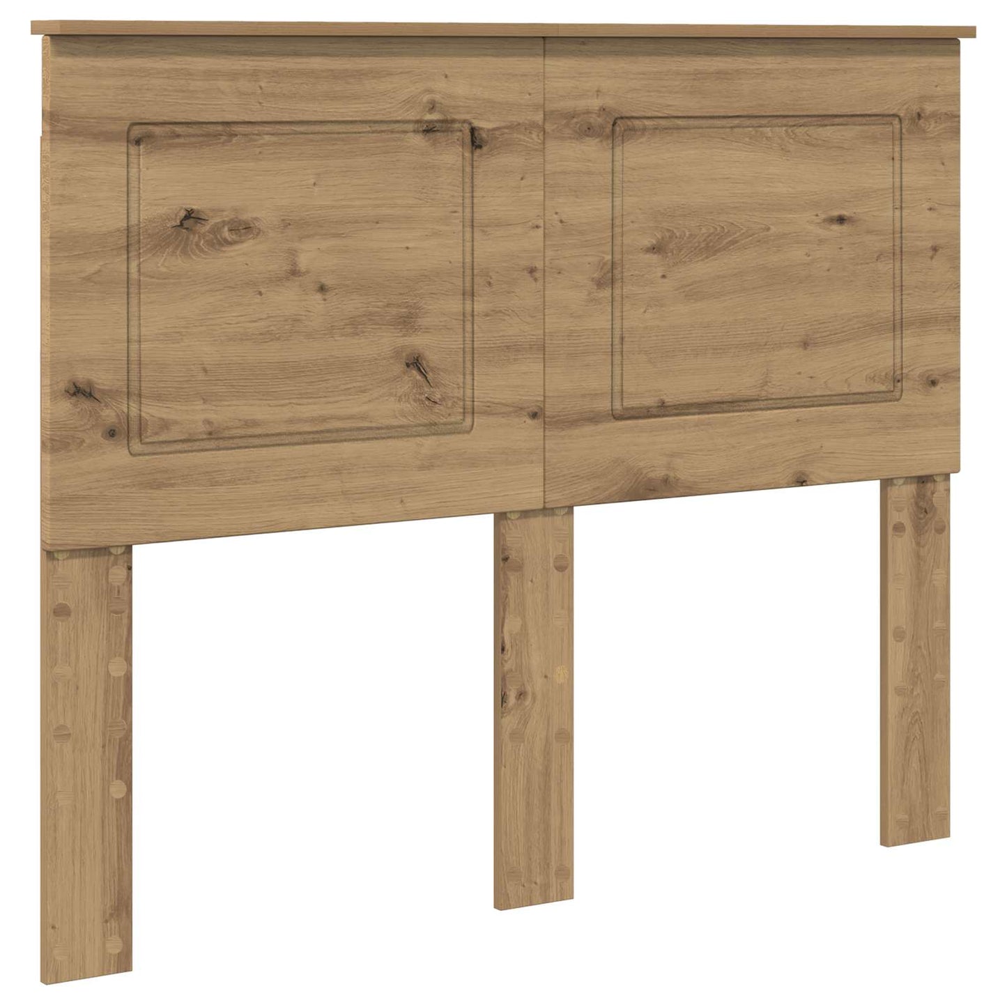 vidaXL Headboard Artisan Oak Engineered Wood 2