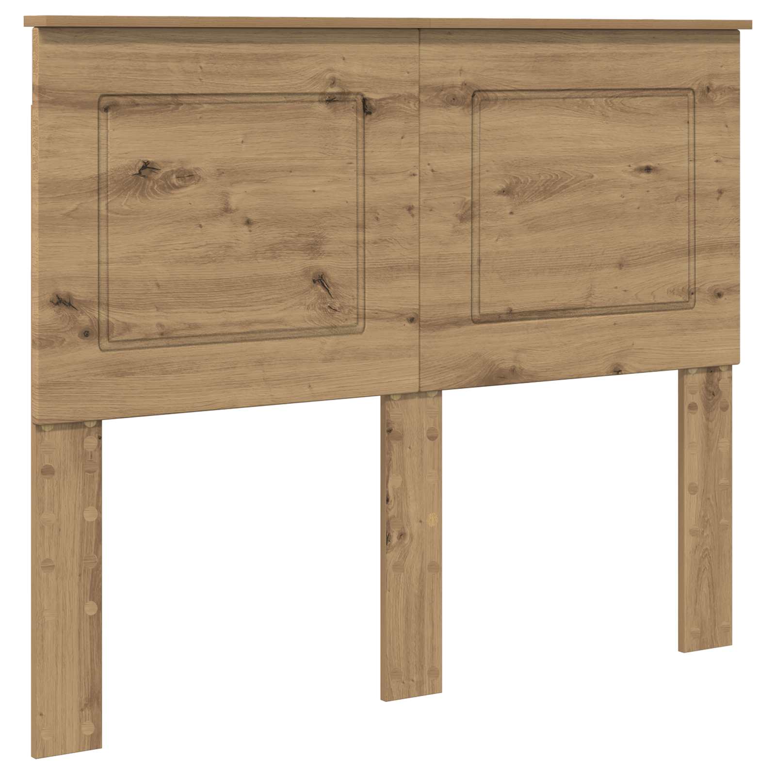 vidaXL Headboard Artisan Oak Engineered Wood 2