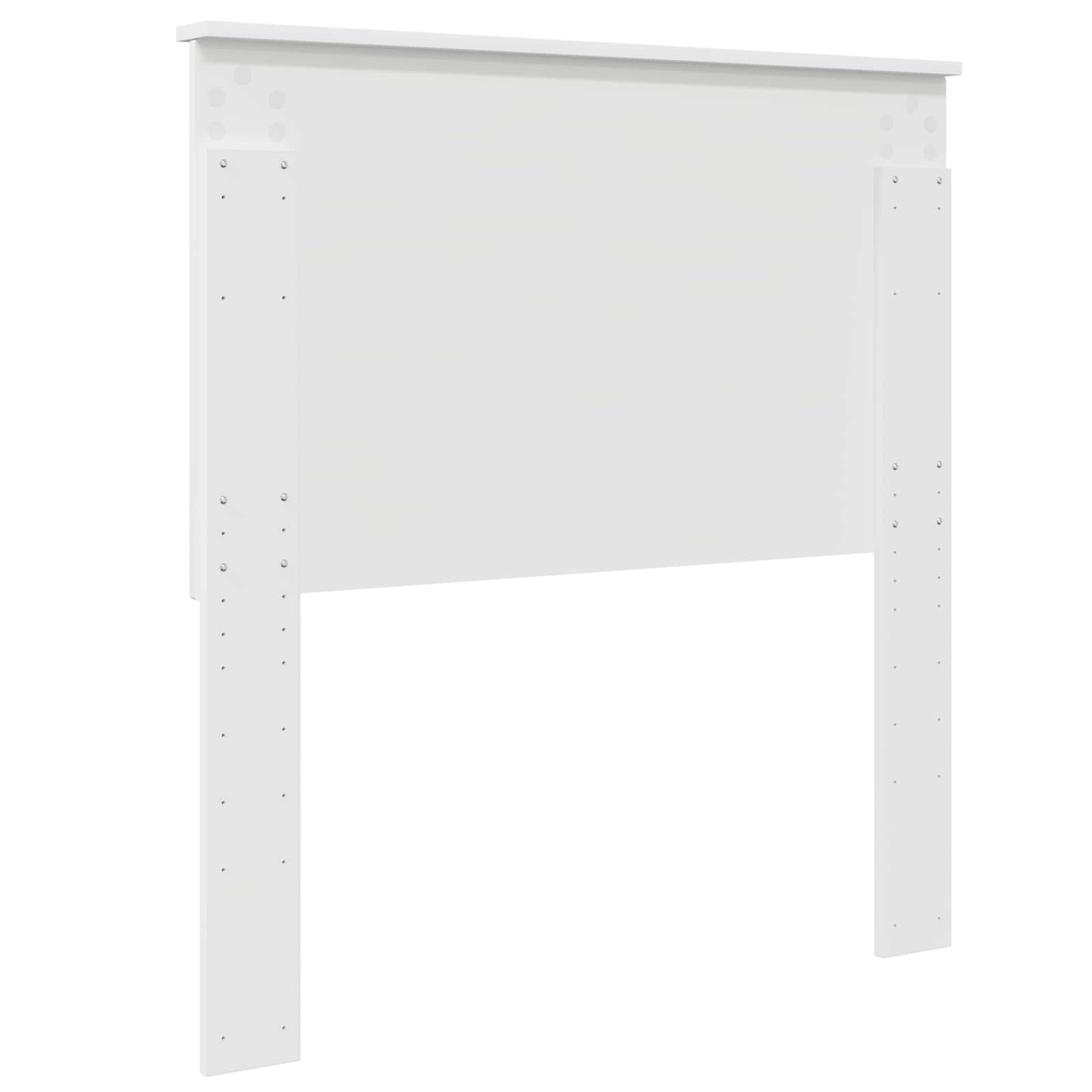 vidaXL Headboard White 100 cm Engineered Wood 6