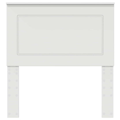 vidaXL Headboard White 100 cm Engineered Wood 4