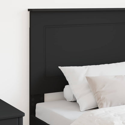 vidaXL Headboard Black Oak 100 cm Engineered Wood 3