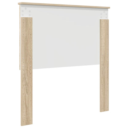 vidaXL Headboard Sonoma Oak 100 cm Engineered Wood 6