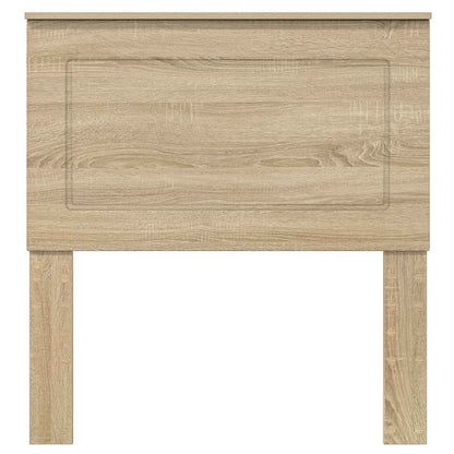 vidaXL Headboard Sonoma Oak 100 cm Engineered Wood 4