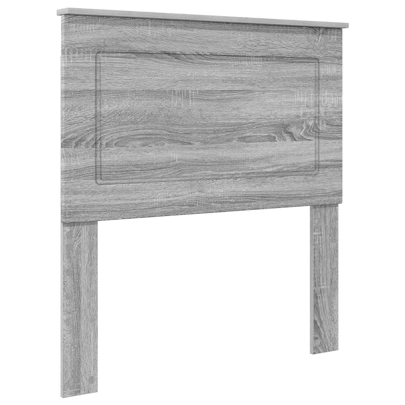vidaXL Headboard Grey Sonoma 100 cm Engineered Wood 2