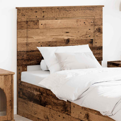 vidaXL Headboard Old Wood 100 cm Engineered Wood 1