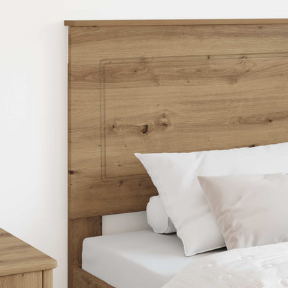 vidaXL Headboard Artisan Oak Engineered Wood 3