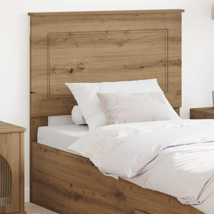 vidaXL Headboard Artisan Oak Engineered Wood 1